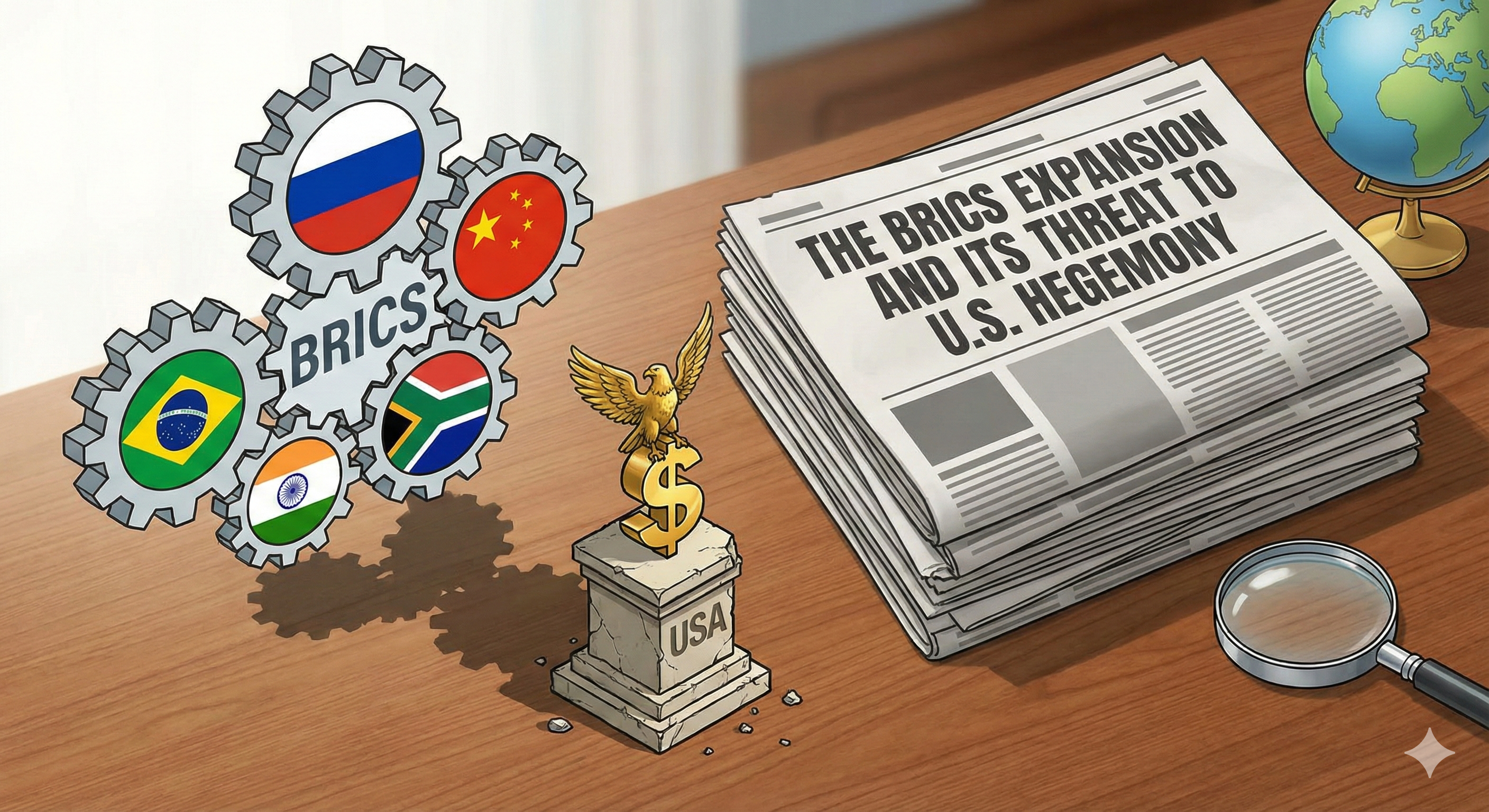 The BRICS Expansion and Its Threat to U.S. Hegemony