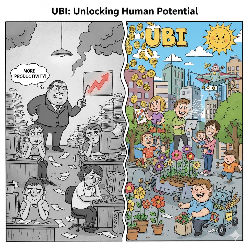 Universal Basic Income: From Ancient Ideal to AI-Era Necessity