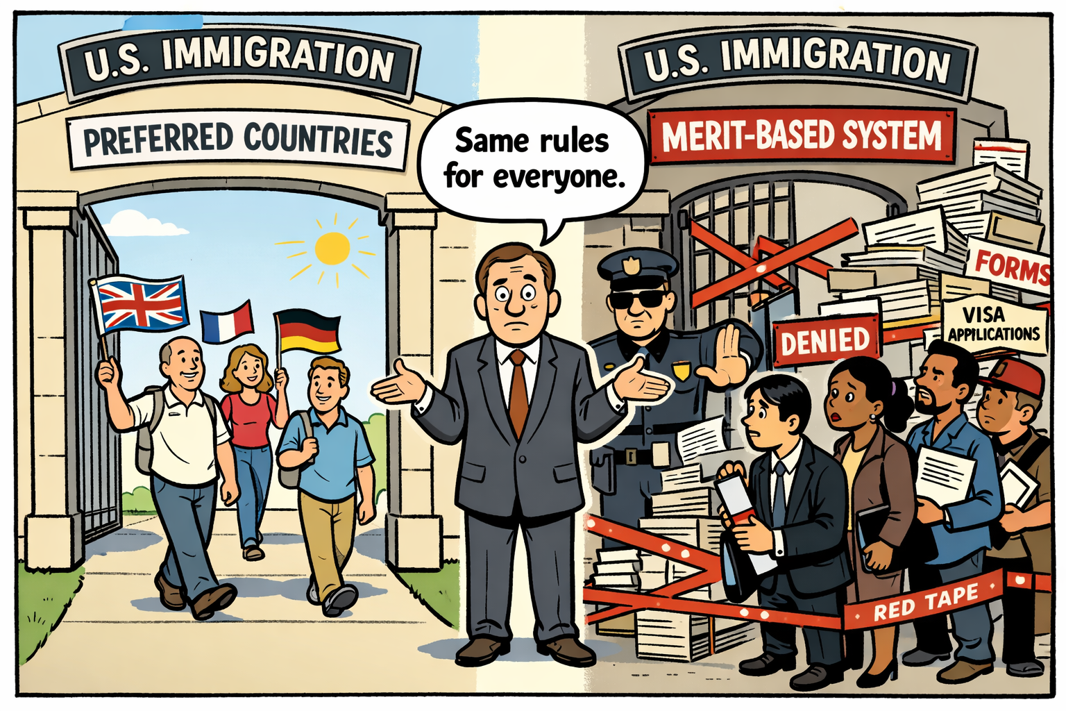 Selective Meritocracy