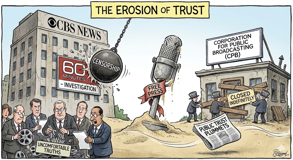 Media Polarization and the Collapse of Shared Truth